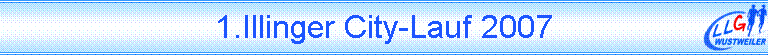 1.Illinger City-Lauf 2007