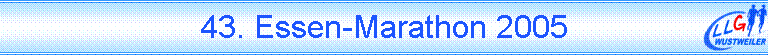 43. Essen-Marathon 2005
