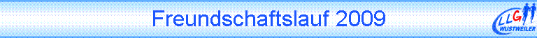 Freundschaftslauf 2009