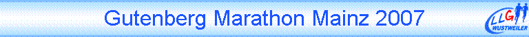 Gutenberg Marathon Mainz 2007