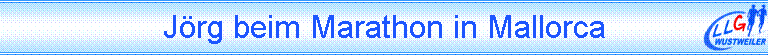 Jörg beim Marathon in Mallorca