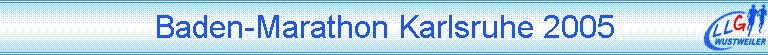 Baden-Marathon Karlsruhe 2005