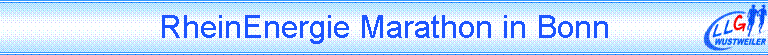 RheinEnergie Marathon in Bonn